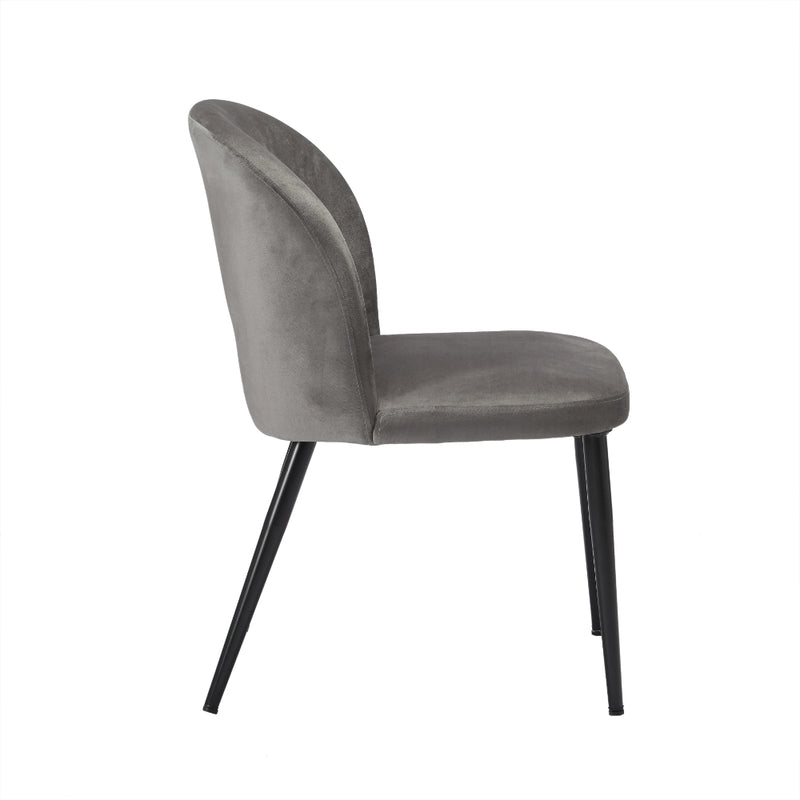 Zara Dining Chairs - Grey - Set of 2
