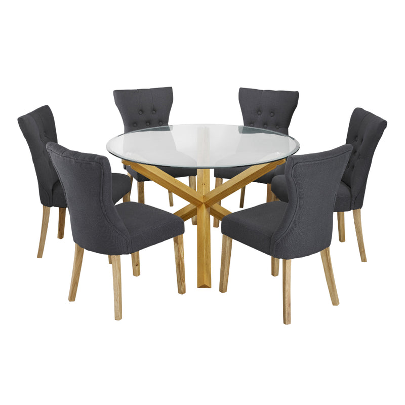 Oporto Dining Table 1.2m - Oak