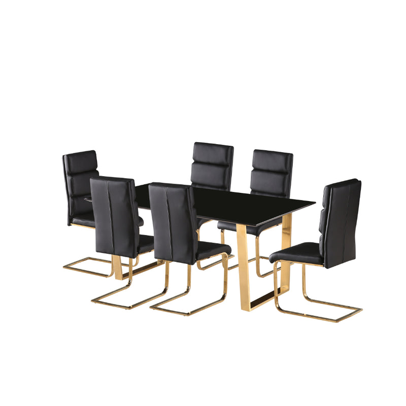 Antibes Dining Chairs - Black - Set of 2