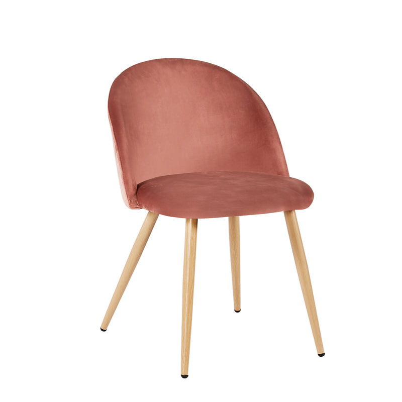 Venice Dining Chairs - Pink - Set of 2