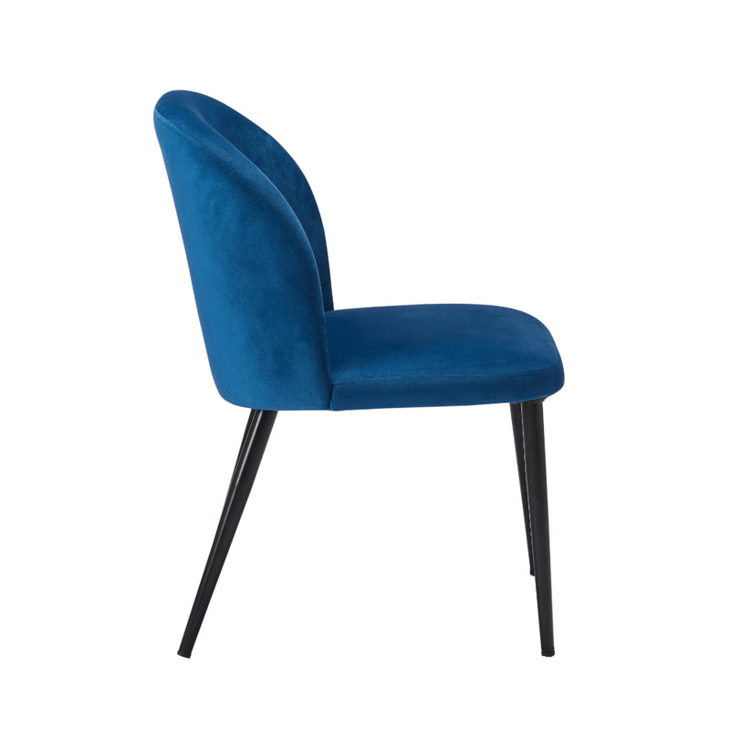 Zara Dining Chairs - Blue - Set of 2