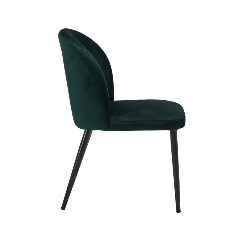 Zara Dining Chairs - Green - Set of 2