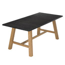 Brooklyn Dining Table 1.8m - Grey/Wood
