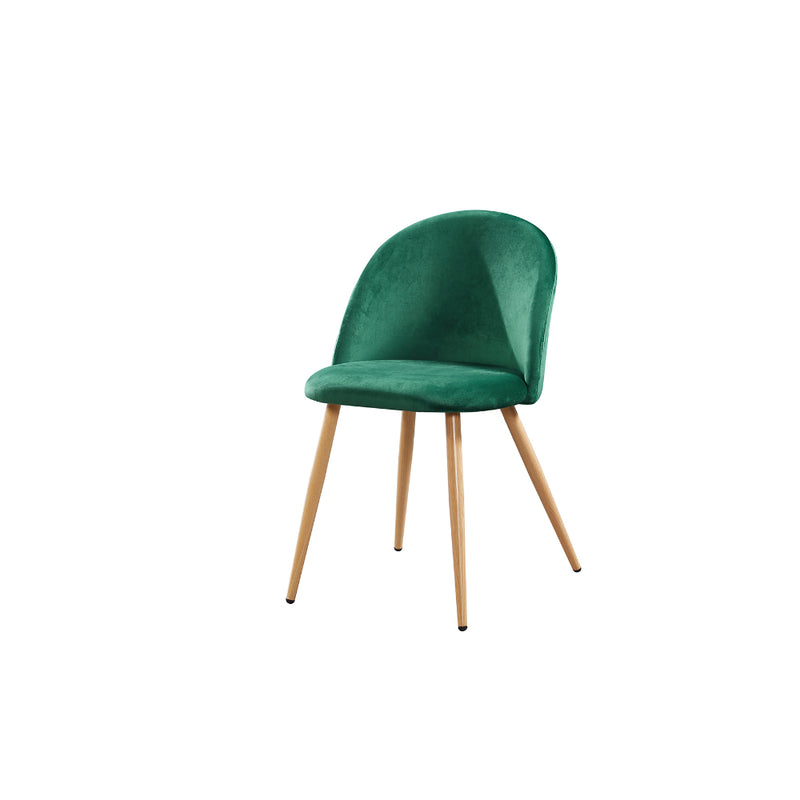 Venice Dining Chairs - Green - Set of 2