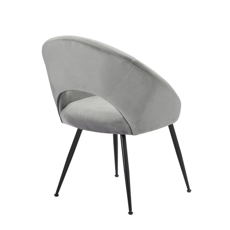 Lulu Dining Chairs - Grey - Set of 2