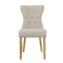 Naples Dining Chairs - Beige - Set of 2