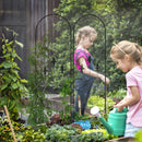 Outsunny Set of 2 Metal Trellis for Climbing Plants, Scrolls Design