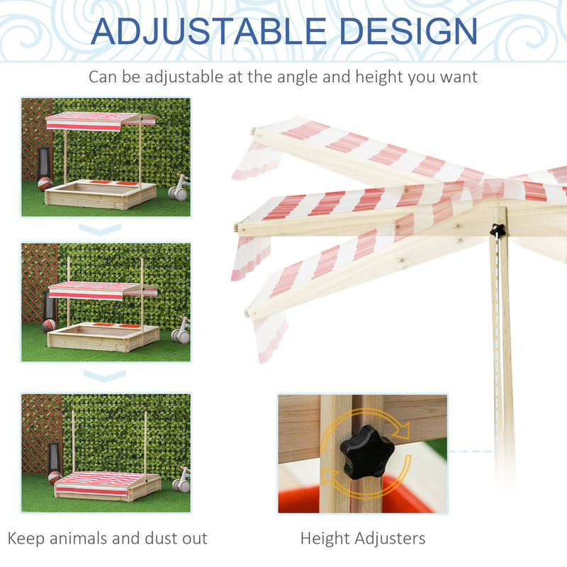 Outsunny Kids Sandbox