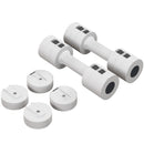 SPORTNOW Adjustable Dumbbells Set, Fast Adjust And Compact, 2.5kg X 2