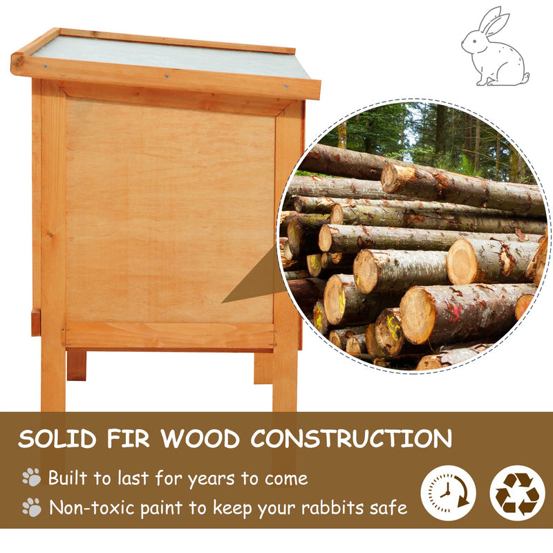 Pawhut Outdoor Rabbit Hutch