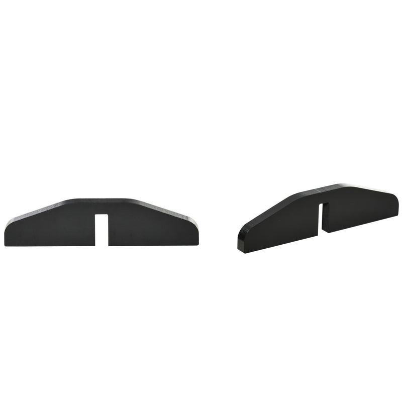 PawHut Freestanding Pet Gate Safety Barrier 3 Pannel w/ Support Feet Black