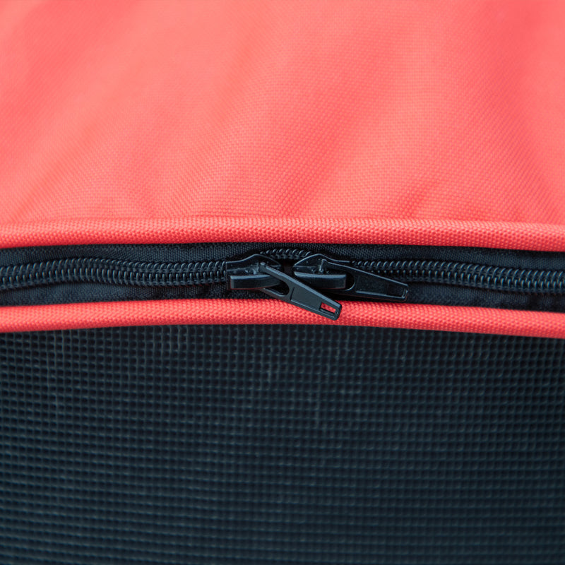 PawHut Detachable Pet Stroller with Rain Cover for Small and Tiny Dogs, Red