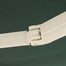 Outsunny Garden Sun Shade Canopy Retractable Awning, 3.5 x 2.5m, Dark Green