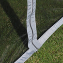 Outsunny 3x4m 2-Tier Gazebo Aluminium Garden Marquee Party Tent Canopy Grey