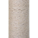 PawHut Cat Activity Tree Kitten Play Tower Palace Two-Tier Scratching Grey