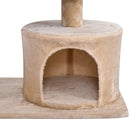 PawHut 81cm Cat Tree Kitten Large Cats Tower Activity Centre Scratch Post Beige