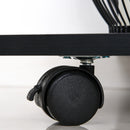 Vinsetto Desk - Table - Side Printer Stand with Wheels, Rolling Printer Cart, Black