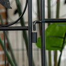 Outsunny Decorative Garden Fencing 4PCs 43in x 11.5ft Metal Border Edging