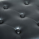 HOMCOM Faux Leather Piano Stool Height Adjustable Seat Keyboard Bench Black