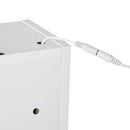 kleankin LED Illuminated Bathroom Mirror Cabinet with Dimmable Touch Switch