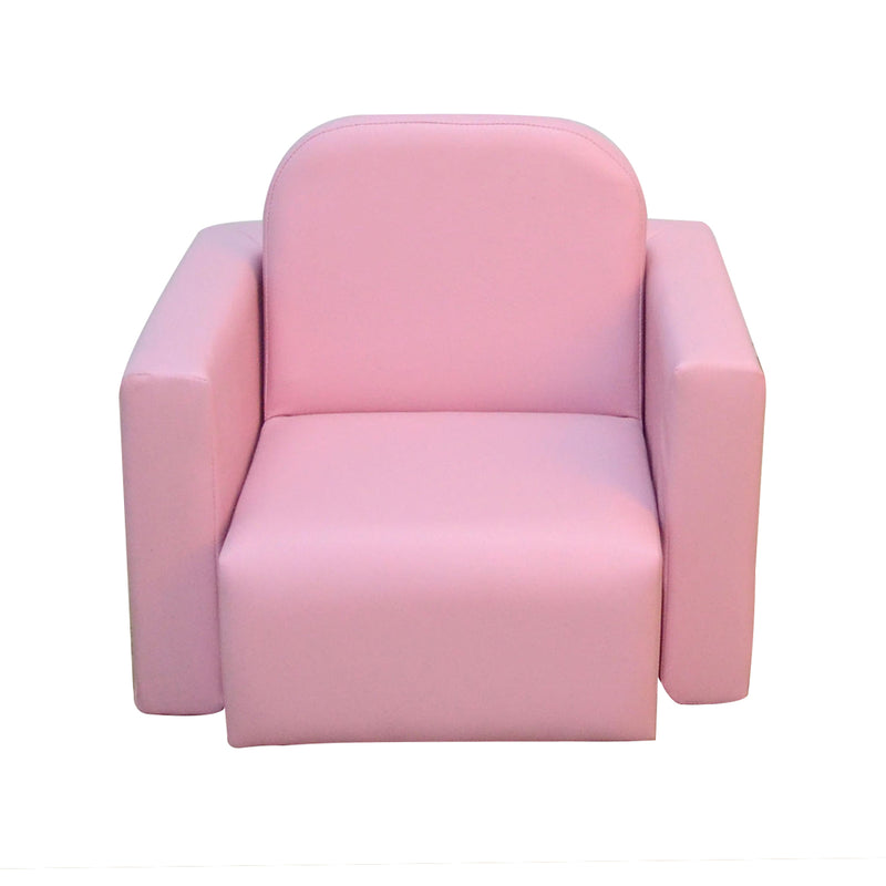 HOMCOM Kids Mini Sofa 2 In 1 Table Chair Set  Armchair Seat Children Girl Boys