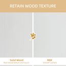 HOMCOM Floating Shelves, Interlocking Cube Shelves for Decoration, White