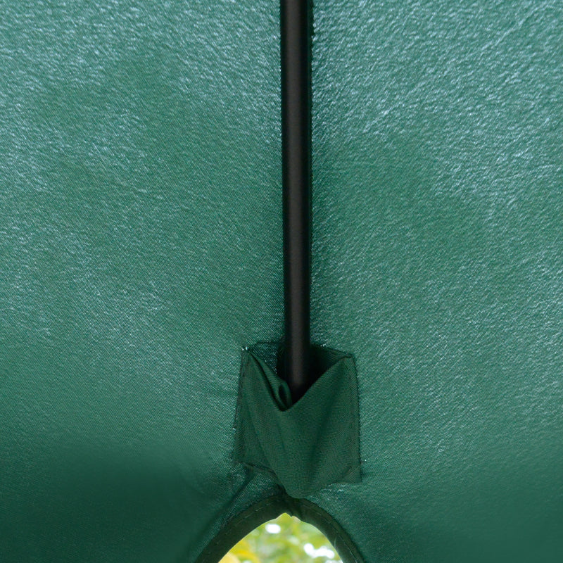 Outsunny Patio Umbrella Green
