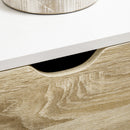 HOMCOM Free Standing Sideboard Storage Cabinet, Accent Cupboard with Drawer