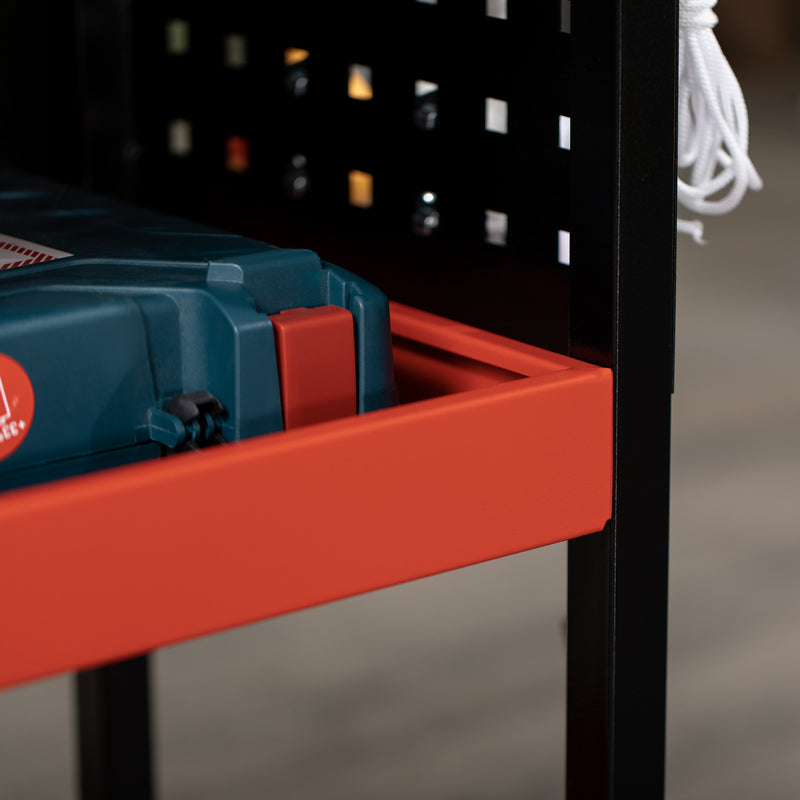 DURHAND 3 Tier Rolling Tool Cart for Garage Mechanics Warehouse 100 kg Capacity