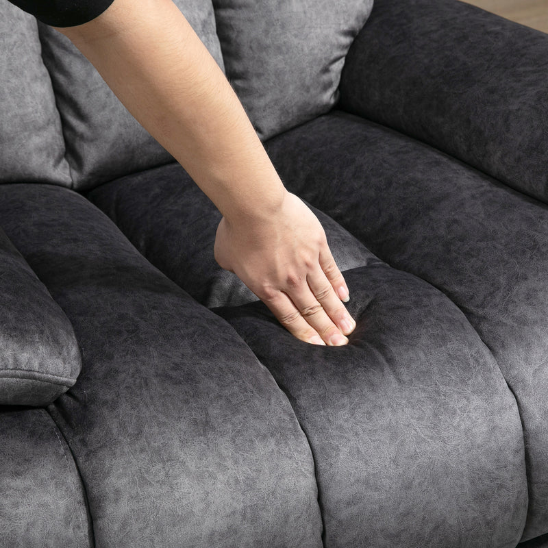 HOMCOM Power Lift Recliner Sofa Chair for Elderly with Remote and Side Pockets