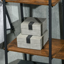 HOMCOM Coat Rack, Coat Stand with Shoe Storage, 5 Hooks for Hallway, Brown