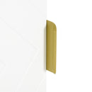 kleankin Bathroom Wall Cabinet with Adjustable Shelves for Hallway, Living Room