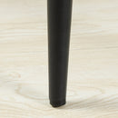 HOMCOM Bar Stools Set of 2, Velvet-Touch Fabric Counter Height Bar Chairs Blue