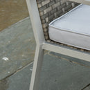 Outsunny 4PCS Outdoor Patio PE Rattan Wicker Sofa Chaise Lounge Furniture Set