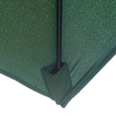 Outsunny 2 x 3(m) Garden Parasol Rectangular Market Umbrella w/ Crank Green