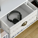 HOMCOM Chest of Drawers, 6 Drawer Unit Storage Chest Bedroom Living Room