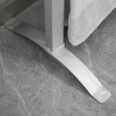 HOMCOM 6 Bar Electric Towel Warmer Aluminum Wall Mounted & Free Standing Silver