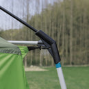 Outsunny Two Room Dome Tent Camping Shelter W/ Porch And Portable Carry Bag