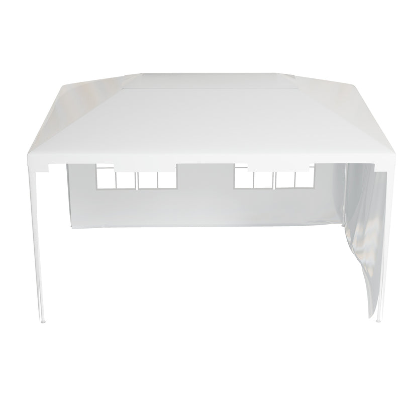 Outsunny 3 x 4 m Garden Gazebo Outdoor Canopy Marquee Party Tent White