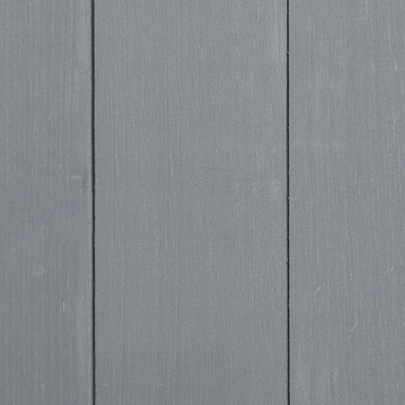Outsunny Garden Storage Shed Tool Organizer w/ Table, 139x75x160cm, Grey