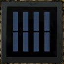Outsunny Outdoor Rattan Solar Lantern wtih Auto On/Off Solar Powered LED Lights