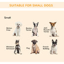 PawHut Retractable Stair Gate for Dogs Mesh Safety Gate - Black