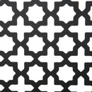 PawHut 74-80 cm Pet Safety Gate Pressure Fit Stair with Double Locking, Black