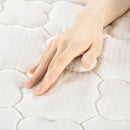 HOMCOM Double Mattress W/ Breathable Foam Pocket Innerspring 190cmx137cmx18cm