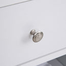 Vinsetto Desk Side Printer Stand - Table with Wheels, Rolling Printer Cart, White