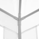 Outsunny Garden Gazebo Marquee Party Tent Wedding Canopy Patio White 2.7 X 2.7m
