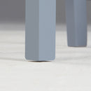 HOMCOM Dining Chairs Set of 2, Pine Wood Frame, Cross Back for Kitchen Grey