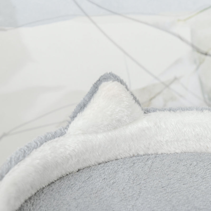 PawHut 100cm Cat Tree With Climbing Ladder Scratching Post Ball, Light Grey