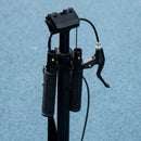 HOMCOM Folding Kick Scooter for 14+ w/ Adjustable Height, Dual Brake System