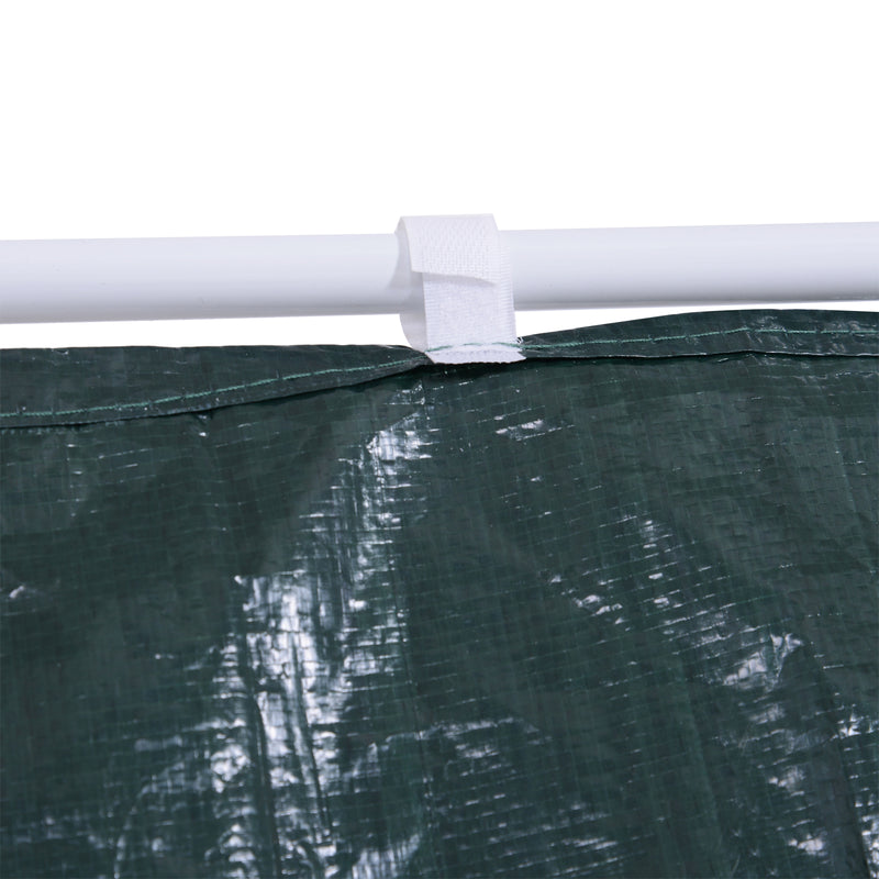 Outsunny Garden Gazebo Marquee Replacement Exchangeable Side Panel Green 3m